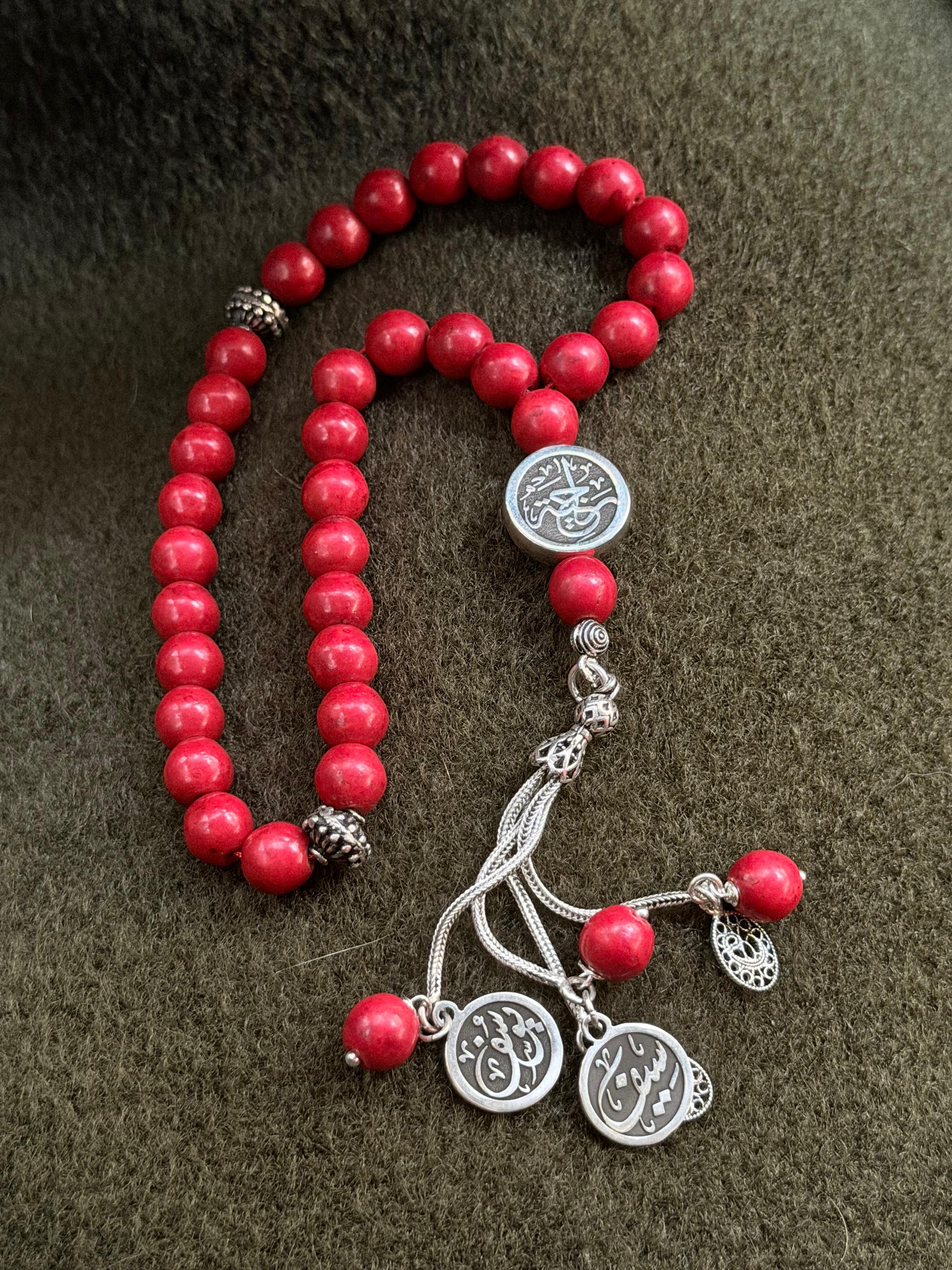 Family Prayer Beads - Custom Names