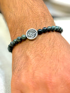 Beaded Bracelet -  with Calligraphy