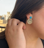 AL Hafiz Fayrouz Earrings