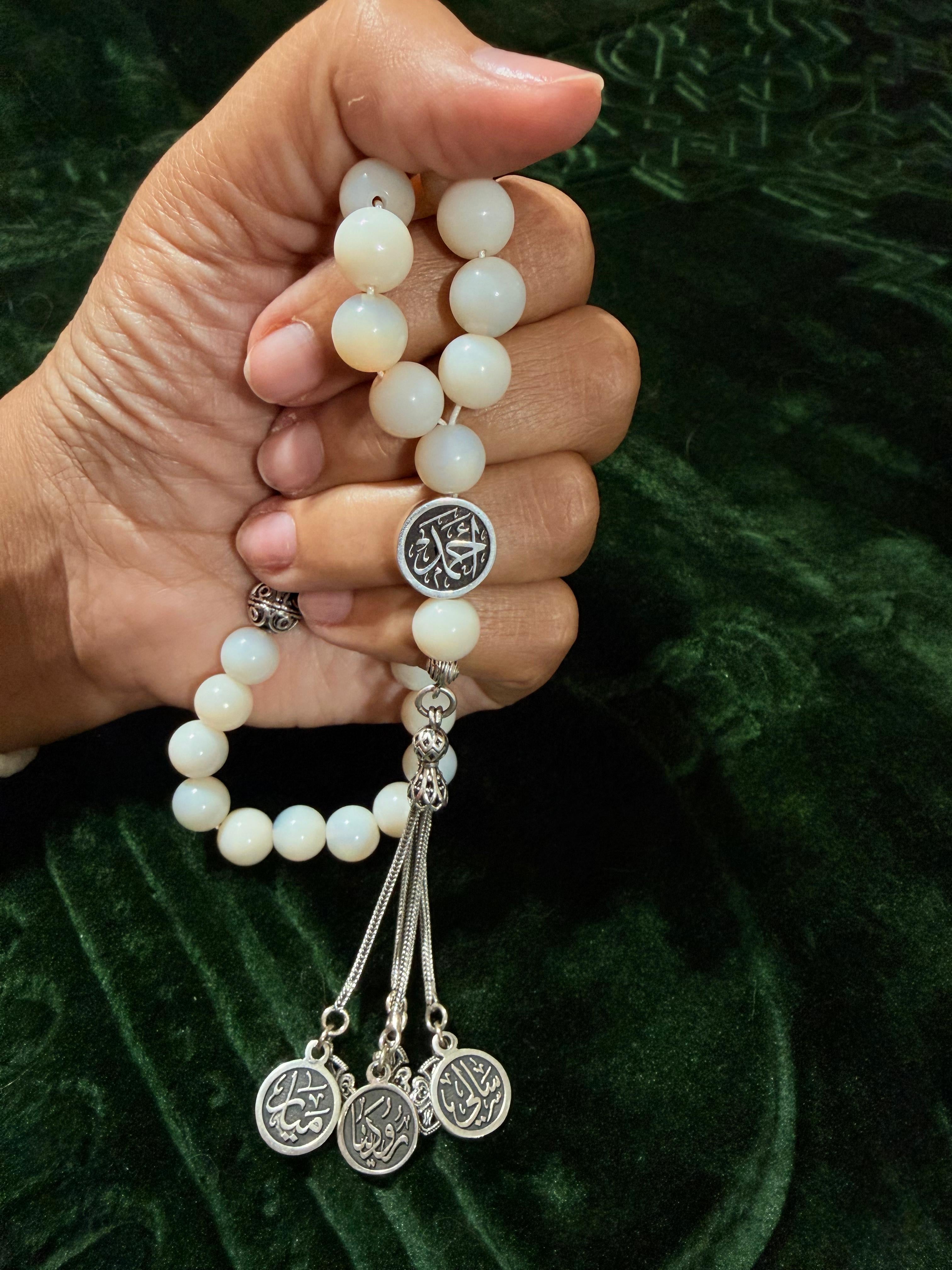 Family Prayer Beads - Custom Names