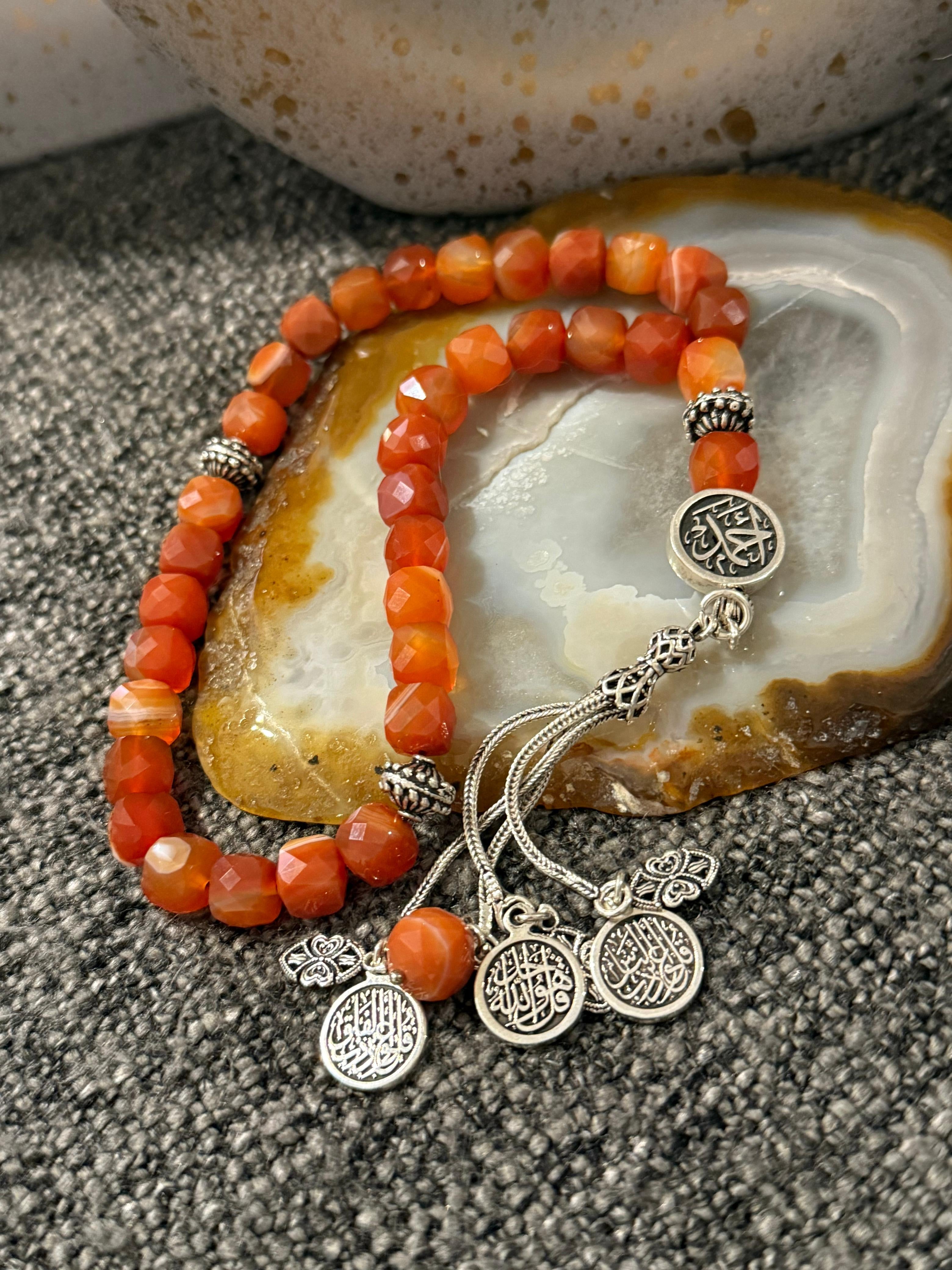 Family Prayer Beads - Custom Names