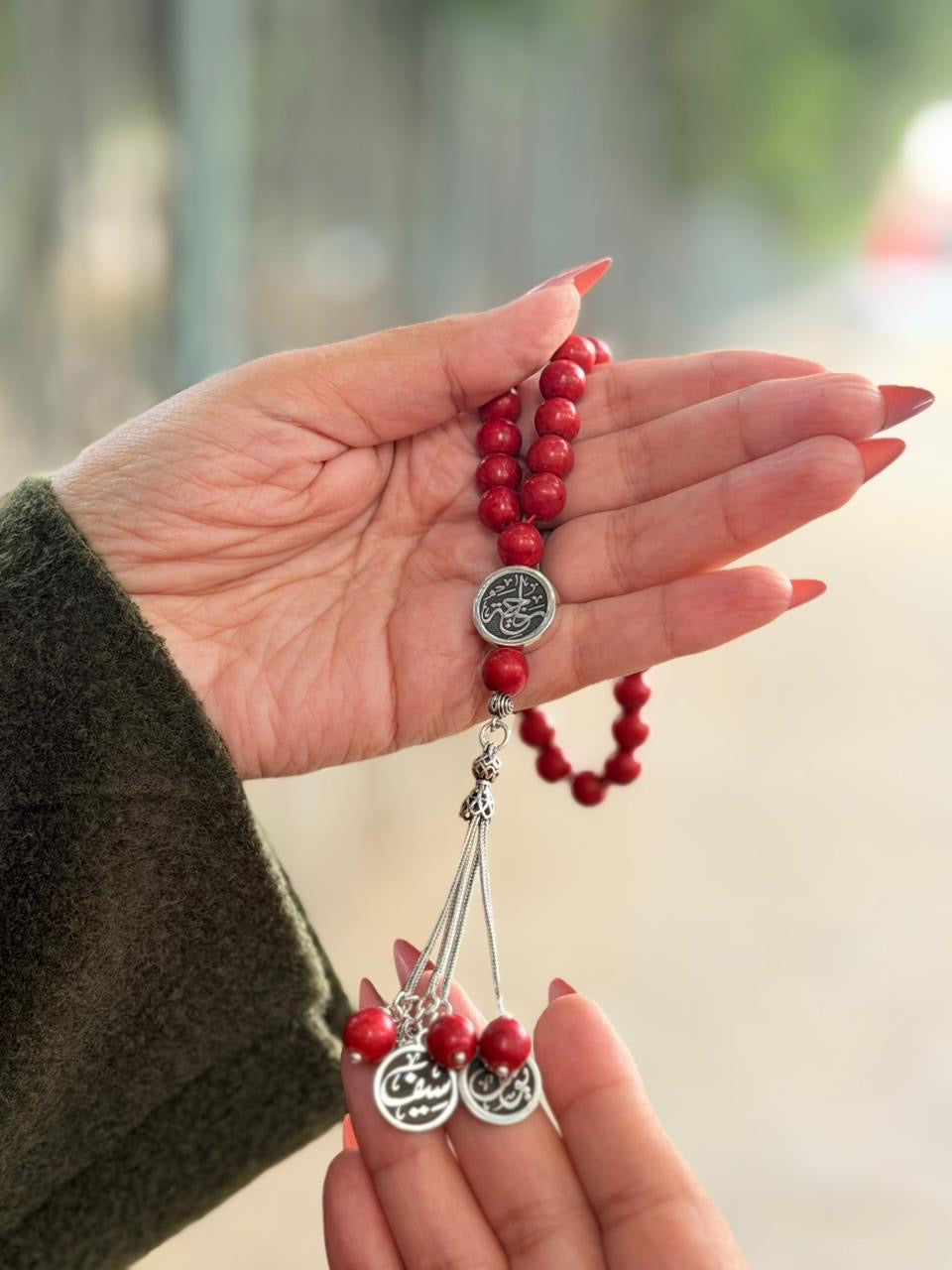 Family Prayer Beads - Custom Names